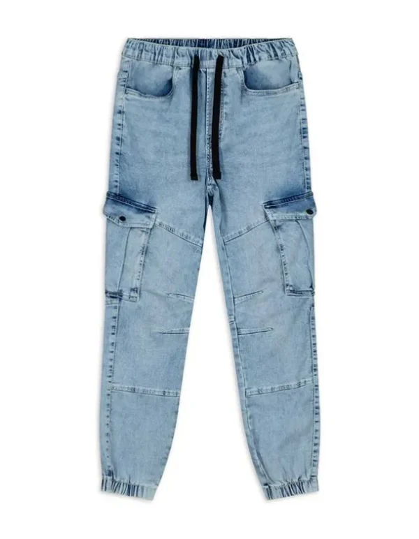 Cargohose - hellblau