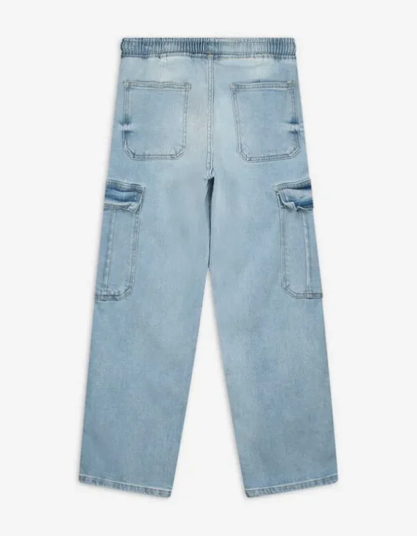 Cargohose - light blue denim - hellblau