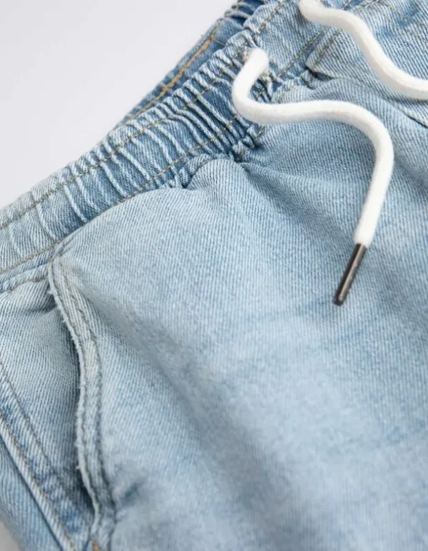 Cargohose - light blue denim - hellblau