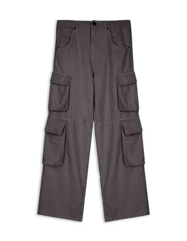 Cargohose - Straight Fit - schwarz