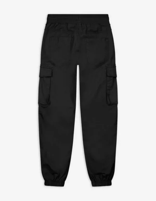 Cargohose - Twill - schwarz