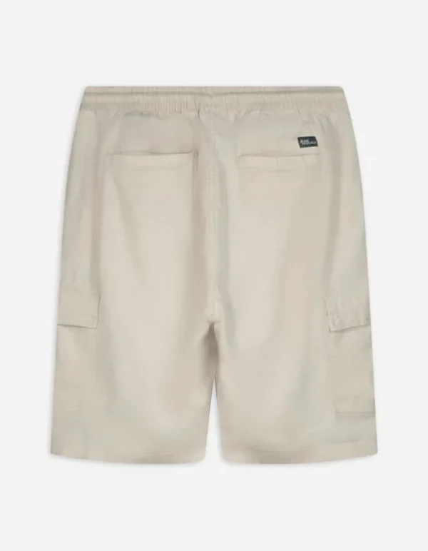 Cargoshorts - Leinen-Mix
