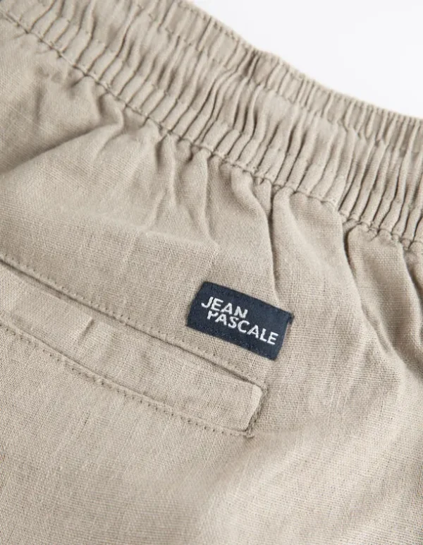 Cargoshorts - Leinen-Mix