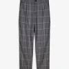 Chinohose - Straight Fit - grau