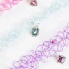 Choker - 3er-Pack - silberfarben