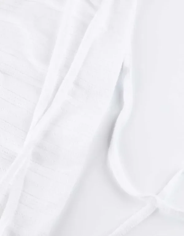 Cropped Shirt - Schnürung