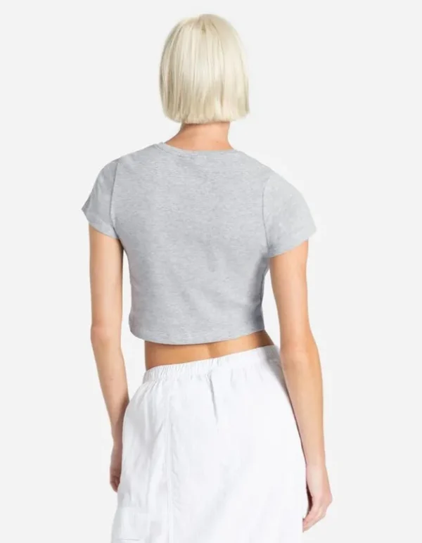 Cropped Shirt - Stickereien
