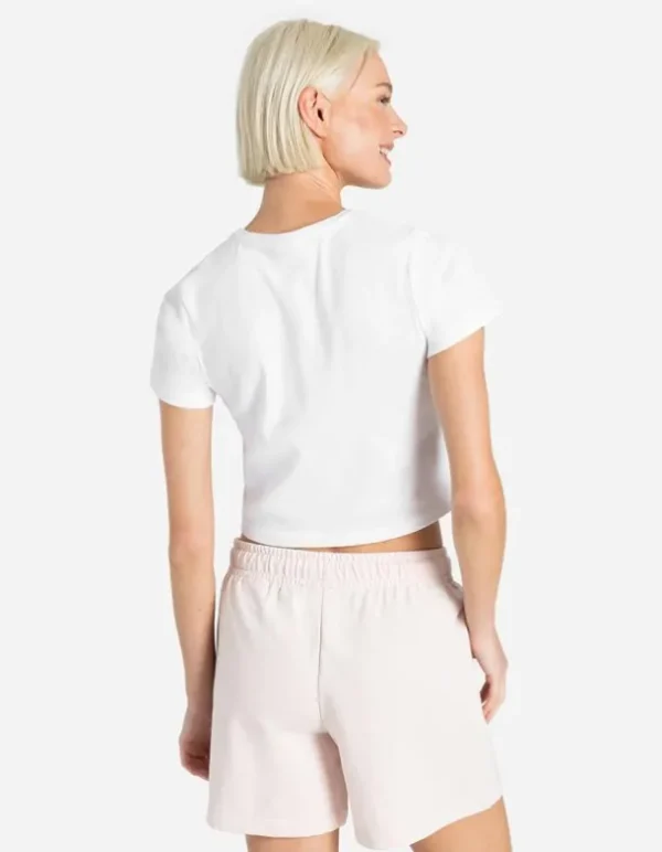 Cropped Shirt - Stickereien