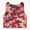 Cropped Top - Soft-Touch - hellrot