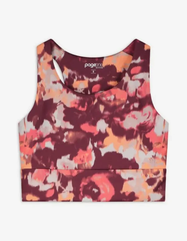Cropped Top - Soft-Touch - hellrot