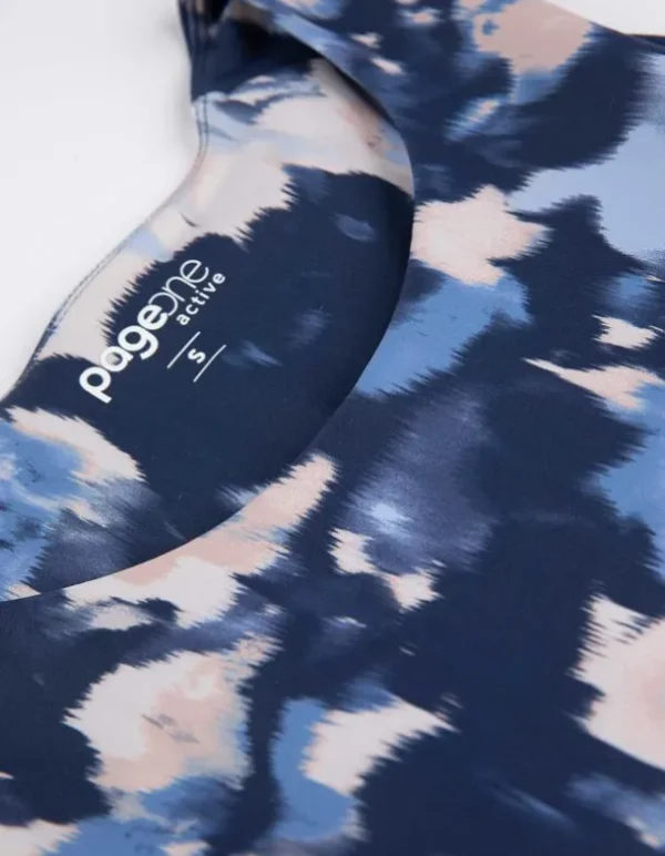 Cropped Top - Soft-Touch - hellblau