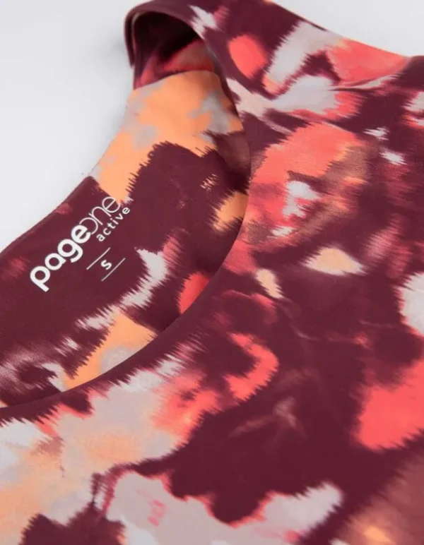 Cropped Top - Soft-Touch - hellrot