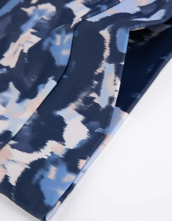 Cropped Top - Soft-Touch - hellblau