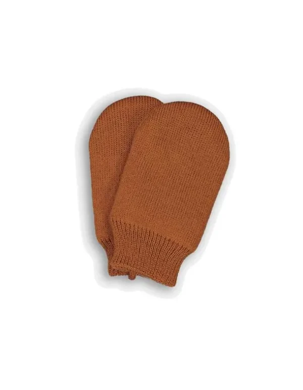 Fäustlinge - Fleece-Futter - braun