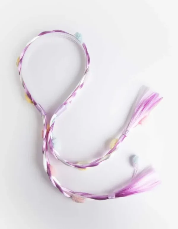Haarschmuck - Applikation - lila