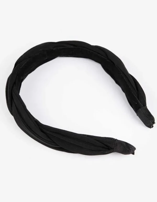 Haarschmuck - einfarbig - schwarz