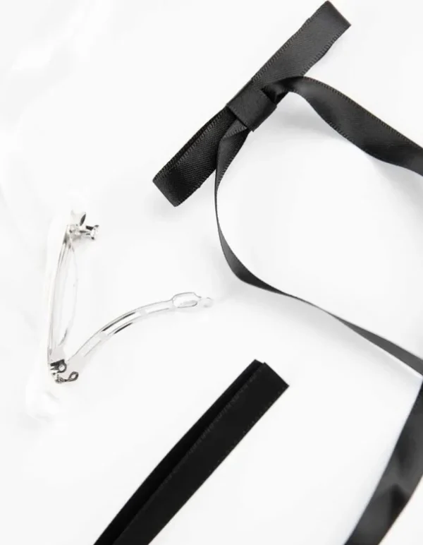 Haarschmuck - 2er-Pack - schwarz