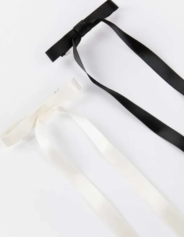Haarschmuck - 2er-Pack - schwarz