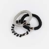 Haarschmuck - 3er-Pack - weiß