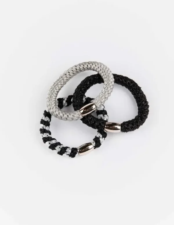 Haarschmuck - 3er-Pack - weiß
