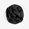 Haarschmuck - Florales Muster - schwarz