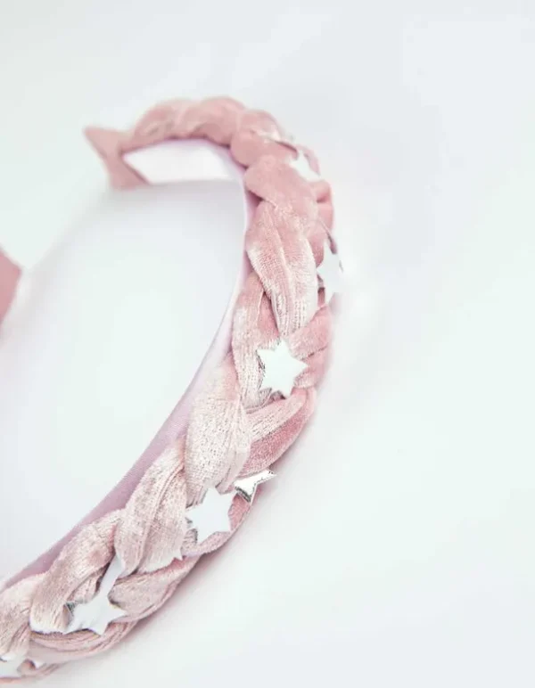 Haarschmuck - Sterne-Muster - rosa