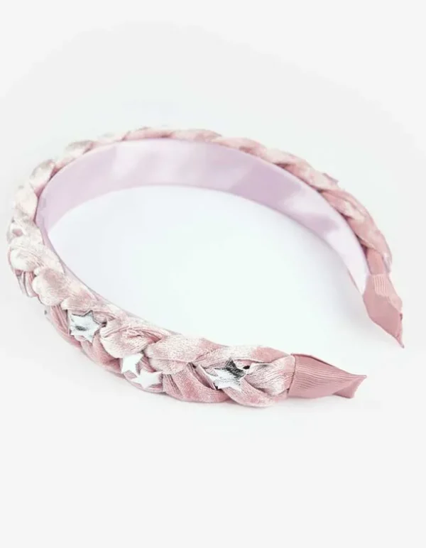Haarschmuck - Sterne-Muster - rosa