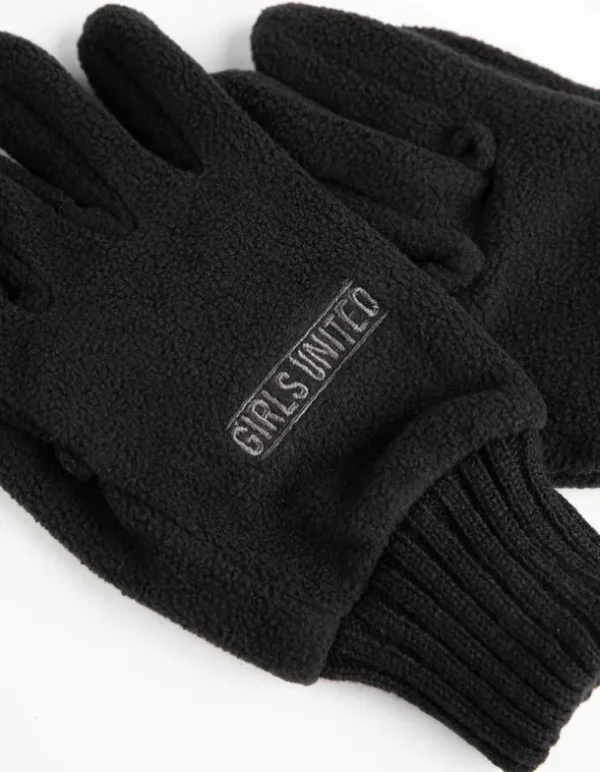 Handschuhe - Fleece - schwarz