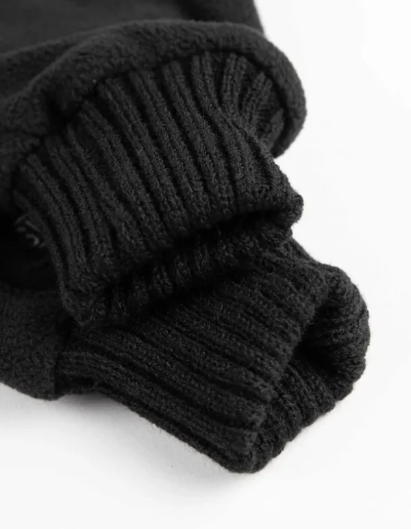 Handschuhe - Fleece - schwarz