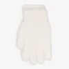 Handschuhe - Plüsch - beige