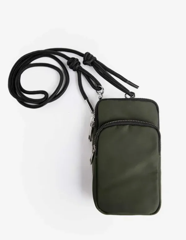 Handytasche - Nylon - dunkelgrün