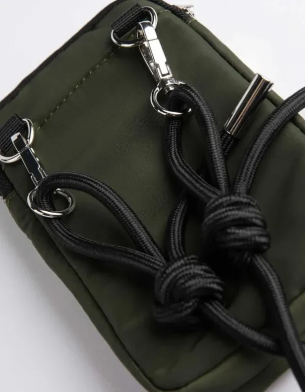 Handytasche - Nylon - dunkelgrün