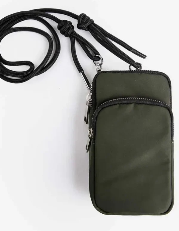 Handytasche - Nylon - dunkelgrün