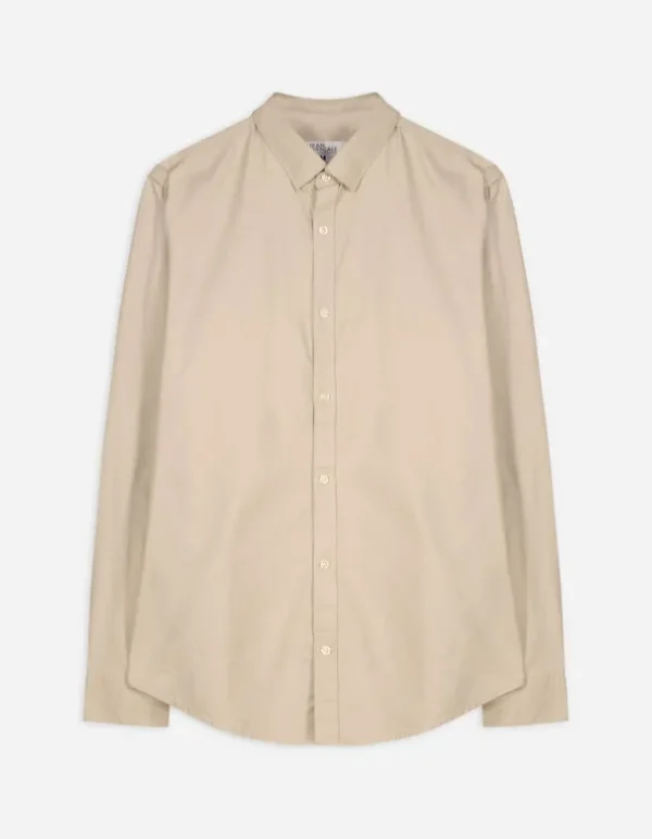 Hemd - Baumwolle - beige