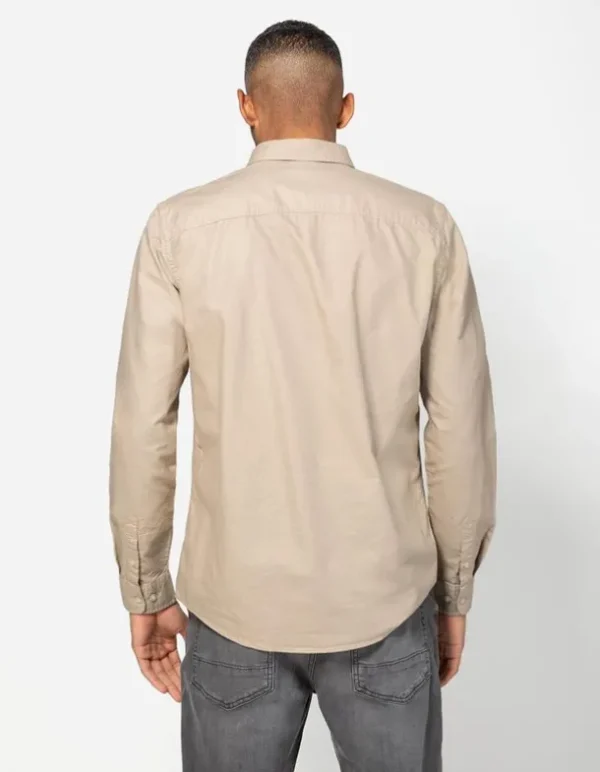 Hemd - Baumwolle - beige