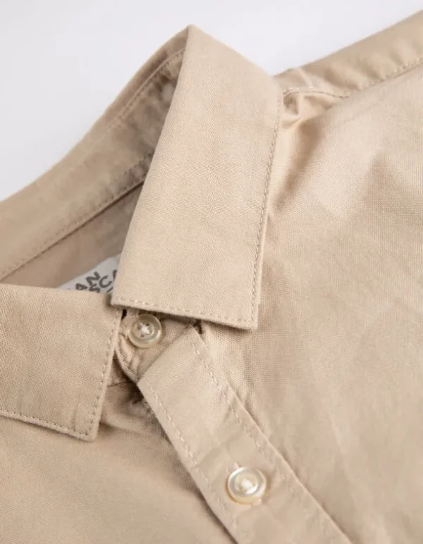 Hemd - Baumwolle - beige