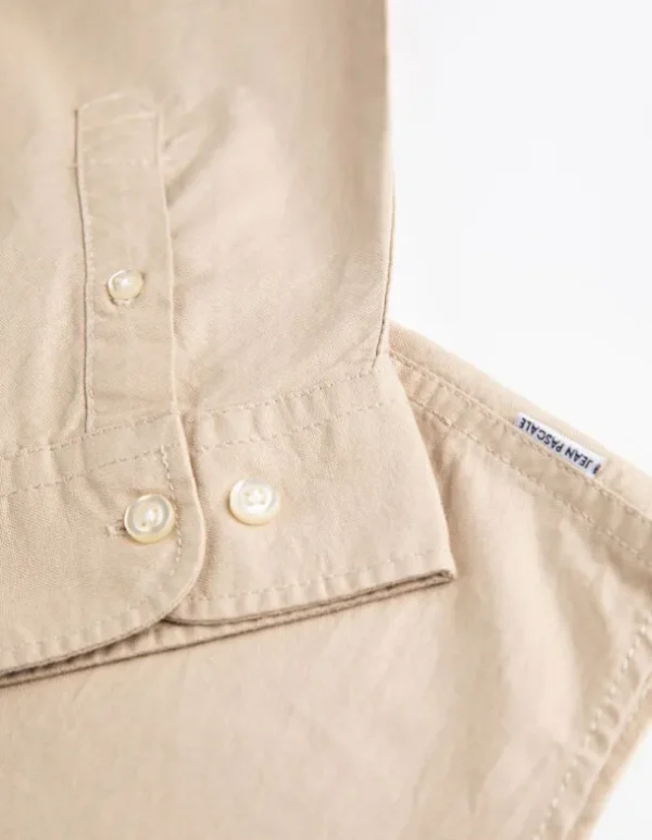 Hemd - Baumwolle - beige