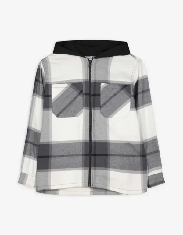Hemd - Twill - dunkelgrau
