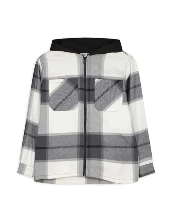 Hemd - Twill - dunkelgrau