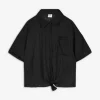 Hemdbluse - Knotendetail