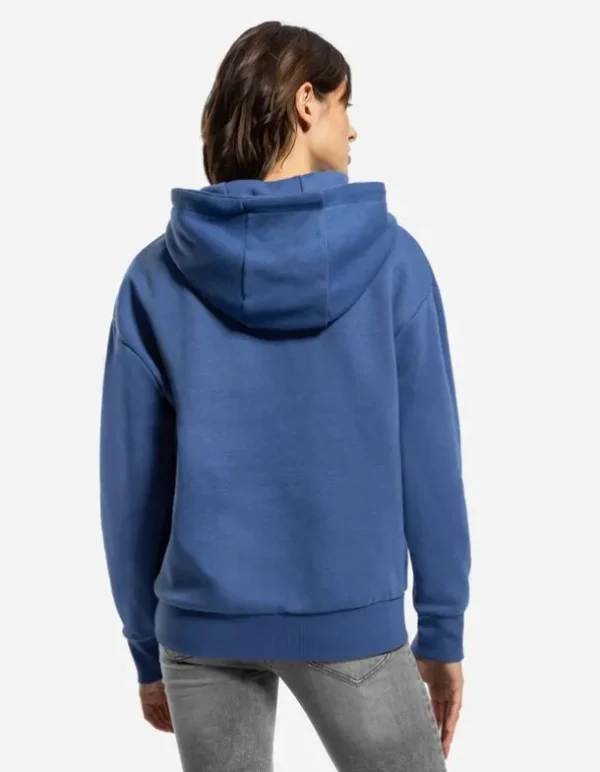 Hoodie - Frontprint - dunkelblau