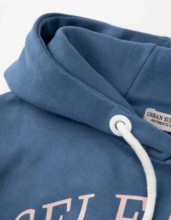 Hoodie - Frontprint - dunkelblau