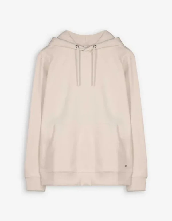 Hoodie - Kangurutasche - beige