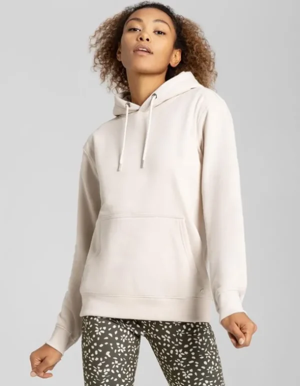 Hoodie - Kangurutasche - beige