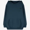 Hoodie - Kangurutasche - dunkelblau