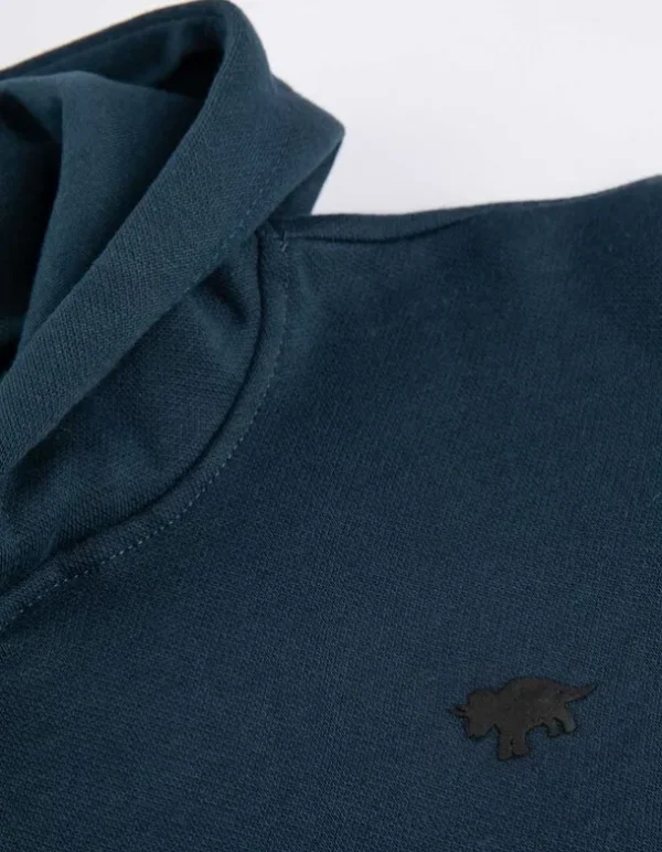 Hoodie - Kangurutasche - dunkelblau