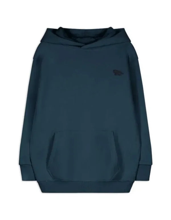 Hoodie - Kangurutasche - dunkelblau