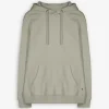 Hoodie - Kangurutasche - grün