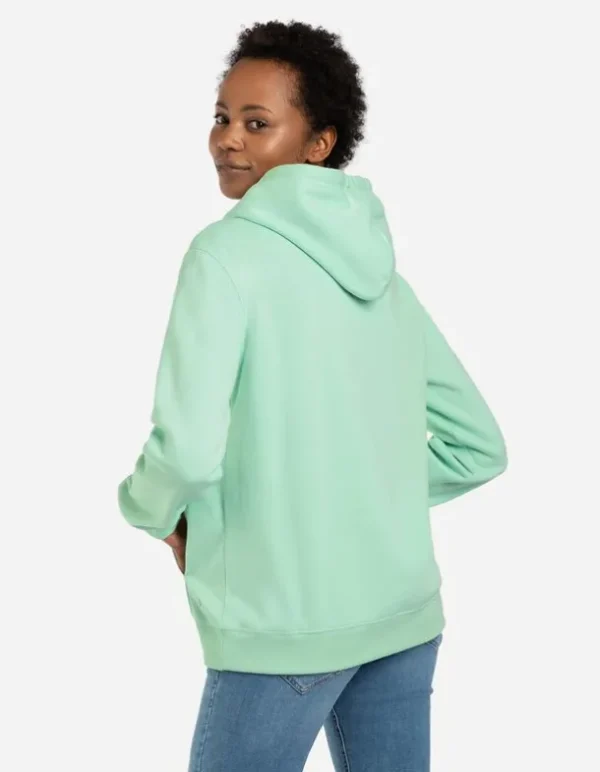 Hoodie - Kangurutasche - grün