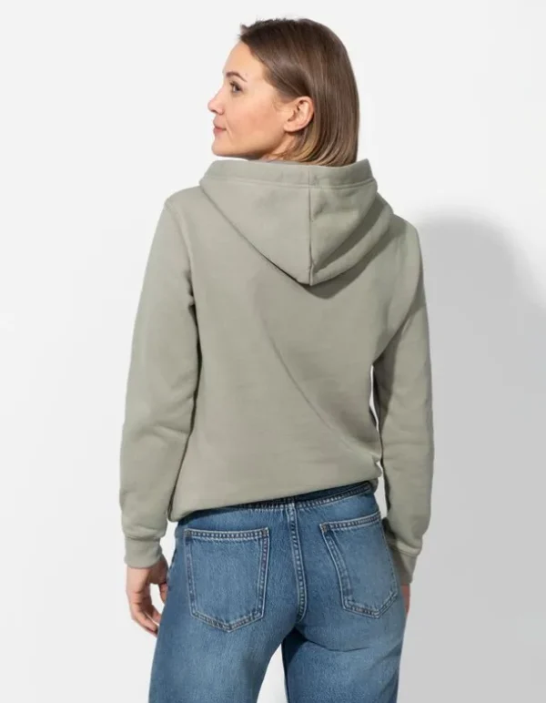 Hoodie - Kangurutasche - grün